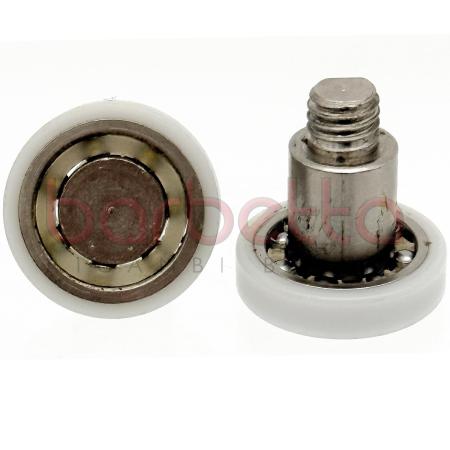 CUSCINETTI RICAMBIO BOX DOCCIA MM 17.8x4 18.4 H FORO M6