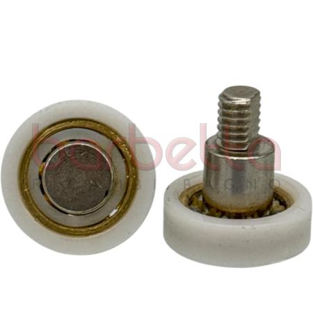 CUSCINETTI BOX DOCCIA MM 19X6 20 H- PERNO M6