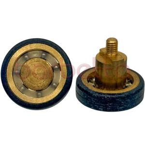 CUSCINETTI BOX DOCCIA OTTONE MM 22X6 20 H- PERNO M4