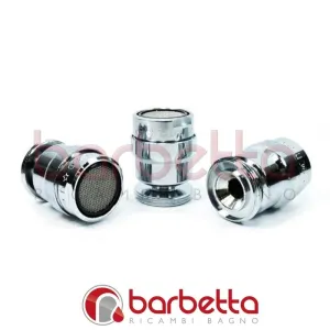 AERATORE OTTONE CROMATO CON SNODO M24x1 MASCHIO