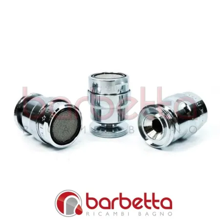 AERATORE OTTONE CROMATO CON SNODO M24x1 MASCHIO