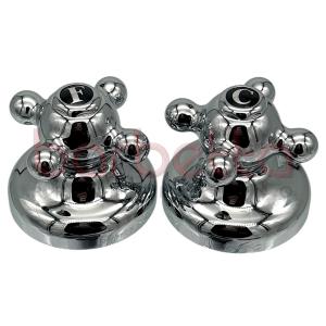 COPPIA MANIGLIE E CAPPUCCI SERIE CLASSICA SIGNORINI 3113