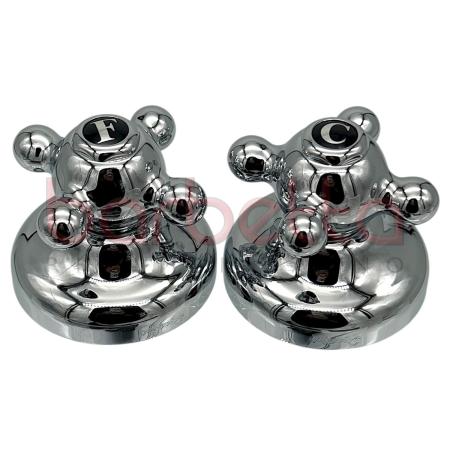 COPPIA MANIGLIE E CAPPUCCI SERIE CLASSICA SIGNORINI 3113