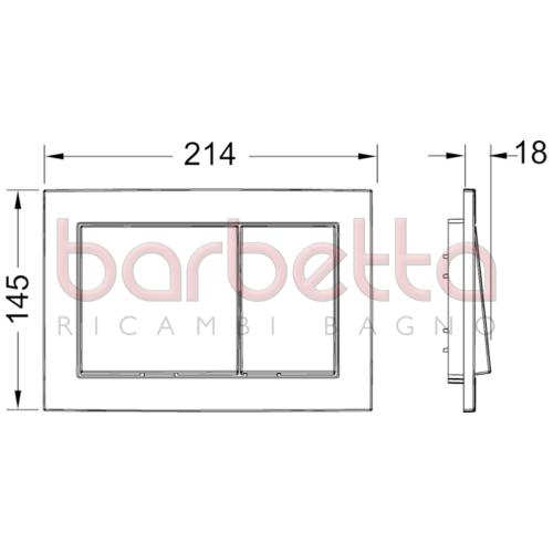PLACCA DI COMANDO RICAMBIO TECE 9240700