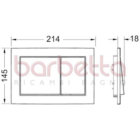 PLACCA DI COMANDO RICAMBIO TECE 9240700