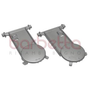 KIT PULSANTI PER PLACCA P5 CROMO SATINATI VALSIR VS0869497