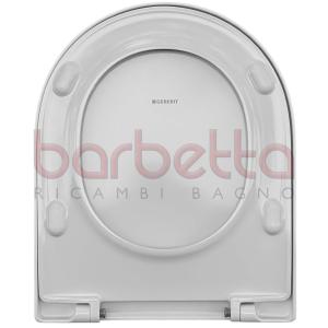 SEDILE COPRIWATER CON CHIUSURA RALLENTATA ACANTO BIANCO POZZI GINORI 500.605.01.2