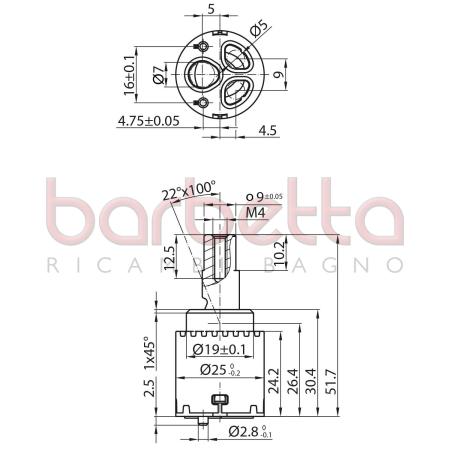 CARTUCCIA D.25 RICAMBIO KEROX K25M