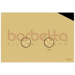 PLACCA ICONA ACCIAIO ORO LUCIDO VALSIR VS0878703