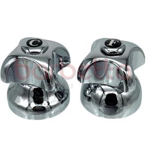 COPPIA MANIGLIE E CAPPUCCI SERIE ARETUSA SIGNORINI 5112