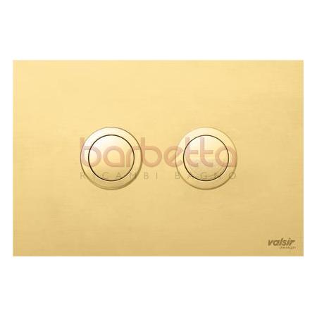 PLACCA INOX ORO SATINATO VALSIR VS0877972