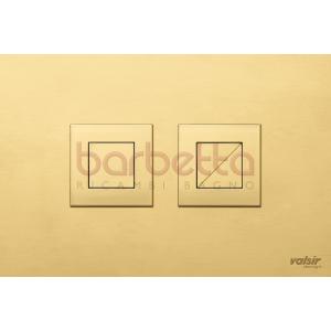 PLACCA INOX ORO SATINATO VALSIR VS0877974