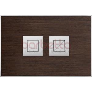 PLACCA PNEUMATICA IN FINITURA CROMO SATINATO RICAMBIO VALSIR VS0876057