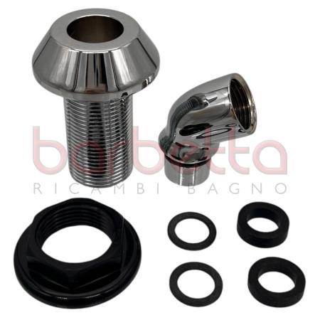 SET CON CURVETTA BASE E FISSAGGIO - PAFFONI ZACC139