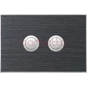 PLACCA PNEUMATICA IN FINITURA CROMO SATINATO RICAMBIO VALSIR VS0876043