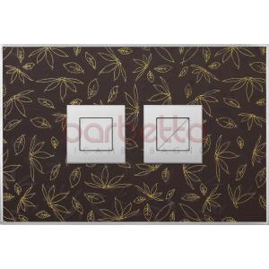 PLACCA PNEUMATICA IN FINITURA CROMO SATINATO VALSIR VS0878067