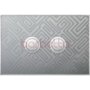 PLACCA PNEUMATICA IN FINITURA CROMO SATINATO VALSIR VS0878023