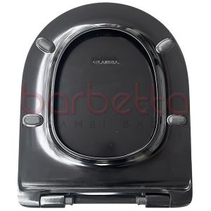 SEDILE COPRIWATER RALLENTATO QUICK-APP NERO FLAMINIA QKCW09