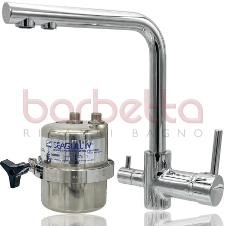 DEPURATORE A FILTRO CON RUBINETTO SEAGULL DELUXE ITS TODINI 10.03/L