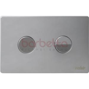 PLACCA DI SCARICO R5 NON INGOMBRO CON PULSANTI A FILO CROMO SATINATO VALSIR VS0875047