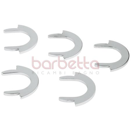 SENTOSA CLIP 5 PZ. CROMO RICAMBIO GROHE 0485300M