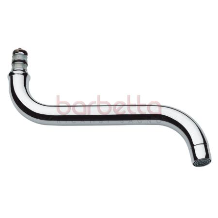 BOCCA COMPLETA CROMO RICAMBIO GROHE 13007000