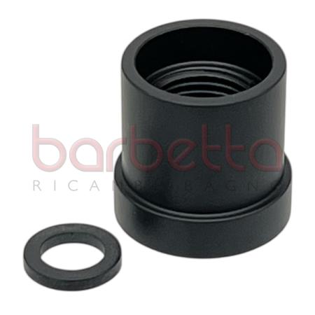 RACCORDO POMOLO NERO PER DOCCETTA CANDY CHEF RICAMBIO PAFFONI ZRAC121CL