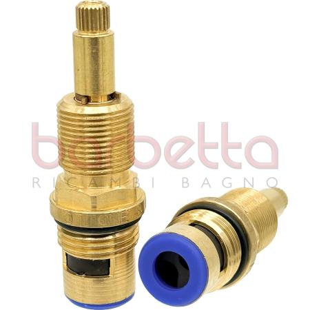 VITONE A DISCO CERAMICO 1/2" 90° DESTRO OTTONE MELODA G030D
