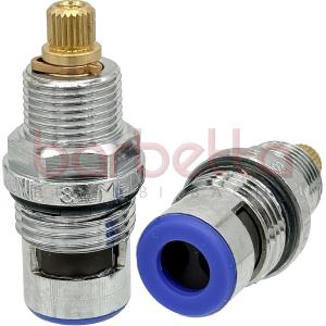 VITONE A DISCO CERAMICO 1/2" GIRO 90° DESTRO OTTONE MELODA G090D