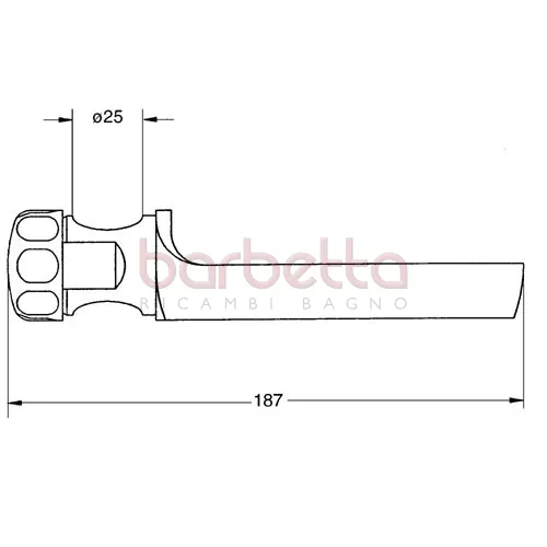 PORTASAPONE RELAXA ASTA DOCCIA GROHE 28856000