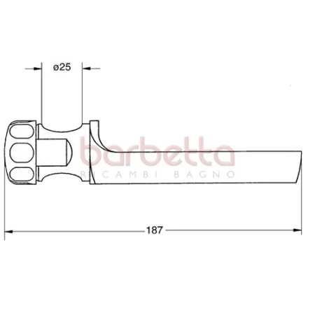 PORTASAPONE RELAXA ASTA DOCCIA GROHE 28856000