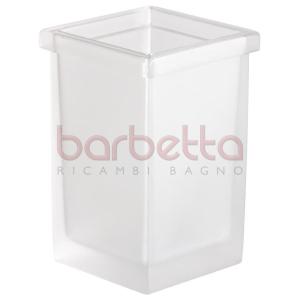 BICCHIERE ALLURE BRILLIANTE IN VETRO CROMO RICAMBIO GROHE 40579000