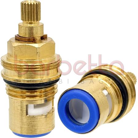 VITONE A DISCO CERAMICO DA 1/2" A 180° ANTIORARIO 8x20