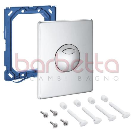 PLACCA SKATE CROMO RICAMBIO GROHE 42303000