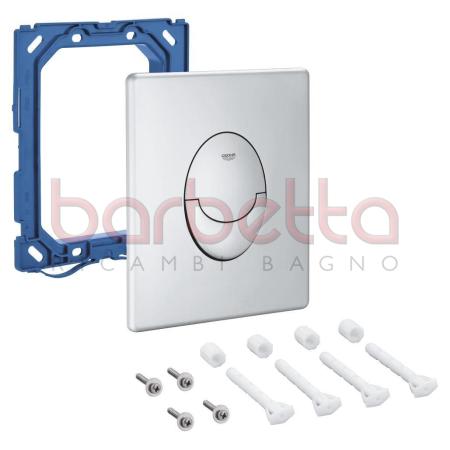 PLACCA SKATE AIR CROMO OPACO RICAMBIO GROHE 42304P00