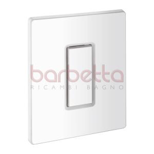 PLACCA DI COPERTURA +PULSANTE BIANCO RICAMBIO GROHE 42377SH0