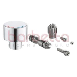 MANIGLIA DI CONTROLLO TEMPERATURA CROMO RICAMBIO GROHE 42433000