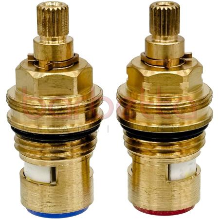 COPPIA VITONI DISCO CERAMICO RICAMBIO RITMONIO RCMB013