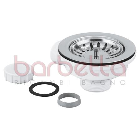 CESTELLO MANUALE ACCIAIO INOX RICAMBIO GROHE 42589SD1