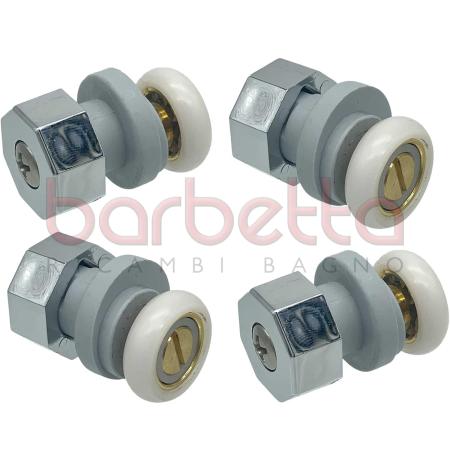 KIT RUOTE CUSCINETTI CON SUPPORTO DI RICAMBIO MEGIUS A40310/S/R