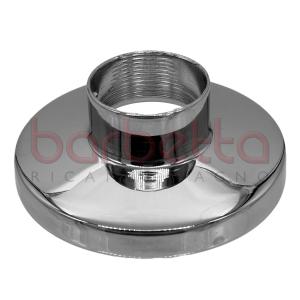 CAPPUCCIO SOTTO MANIGLIA IN OTTONE CROMATO FILETTO 24X1