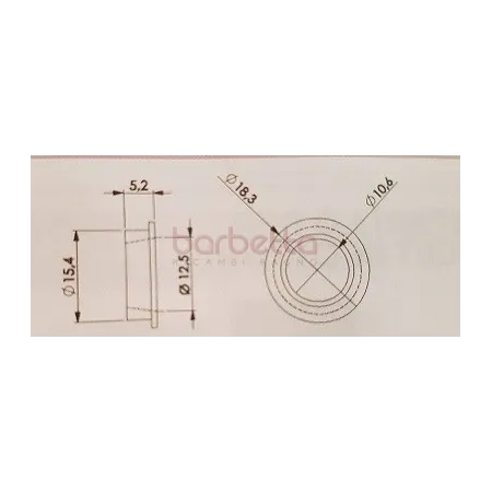 ANELLO FERMA ASTA 05073