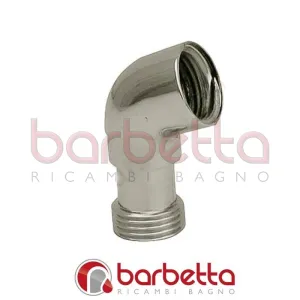 CURVA PER DOCCIA PVC CROMATA