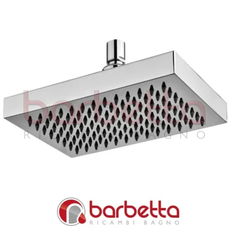 SOFFIONE DOCCIA SATURNO OTTONE CROMATO