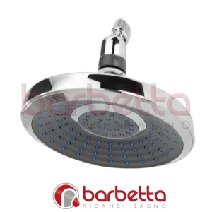 SOFFIONE DOCCIA TONDO IN ABS CROMO ANTICALCARE FERIDRAS 017036