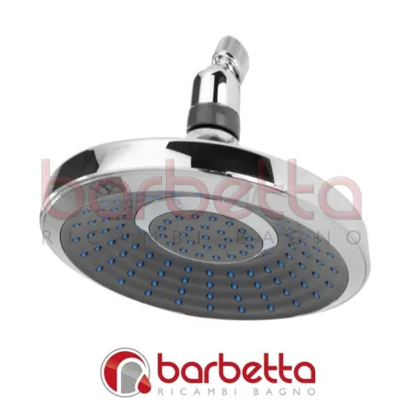SOFFIONE DOCCIA TONDO IN ABS CROMO ANTICALCARE FERIDRAS 017036