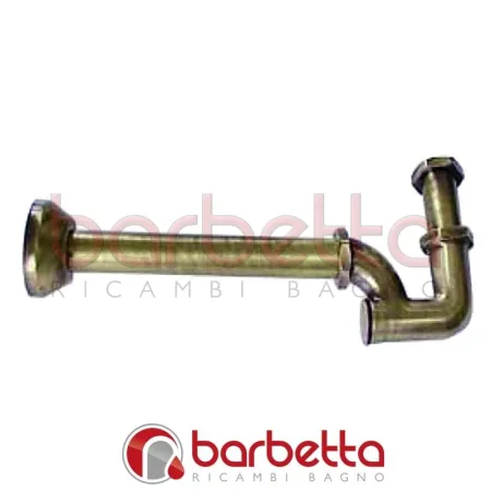 SIFONE A COLONNA CON ROSONE 0590607 BRONZATO