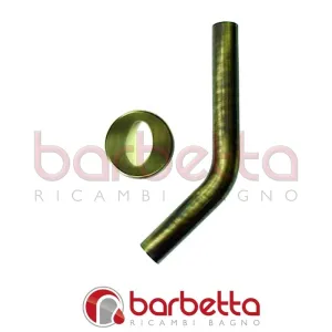 TUBO A 45" PER CASSETTA ALTA BRONZATO