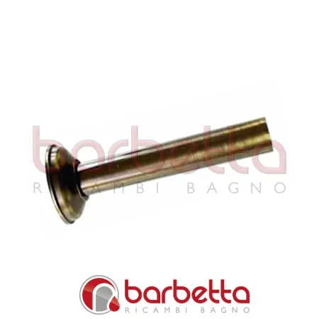 CANOTTO DIRITTO PER SCARICO CASSETTA A VASO BRONZATO