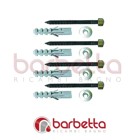 KIT FISSAGGI VASO/BIDET BRONZATO